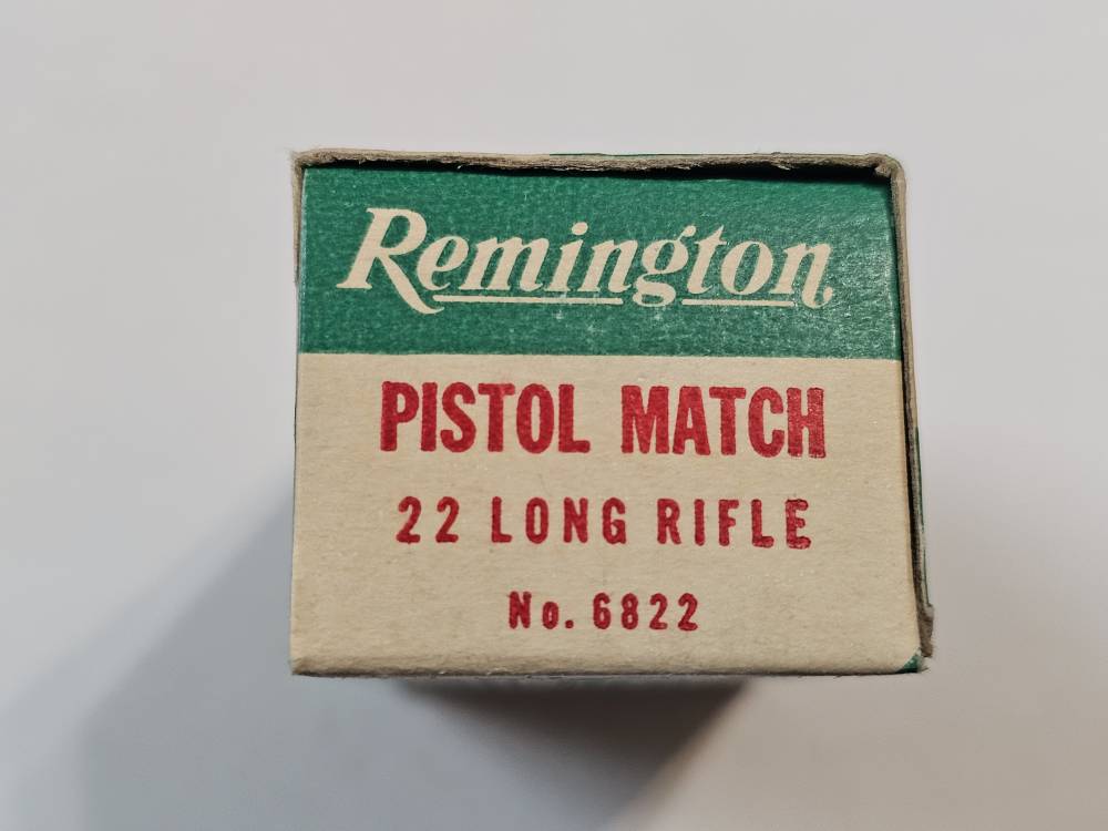 Vintage Remington 22 Long Rifle Pistol Match -img-3
