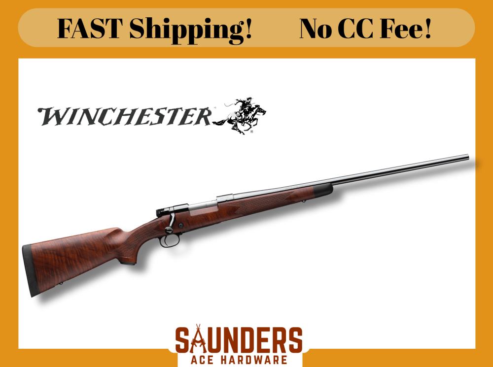 WINCHESTER 70 SUPER GRADE 308 Win 5Rd 22" Grade VI Fancy Walnut Bolt Action-img-0