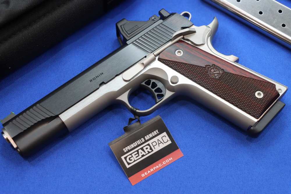 Springfield Armory Model RONIN 1911 Pistol 45ACP 2-Tone w/ Optic GEAR PAC -img-2