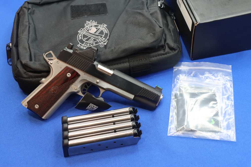 Springfield Armory Model RONIN 1911 Pistol 45ACP 2-Tone w/ Optic GEAR PAC -img-29