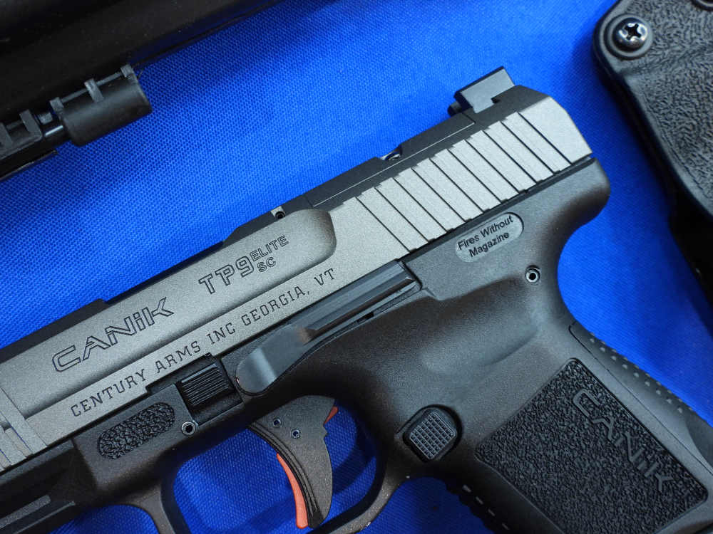 Canik Model TP9 ELITE SC Sub Compact Pistol 9MM 15RD Tungsten w Holster NEW-img-4