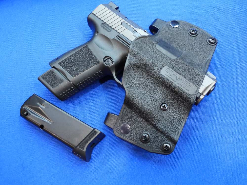 Canik Model TP9 ELITE SC Sub Compact Pistol 9MM 15RD Tungsten w Holster NEW-img-8
