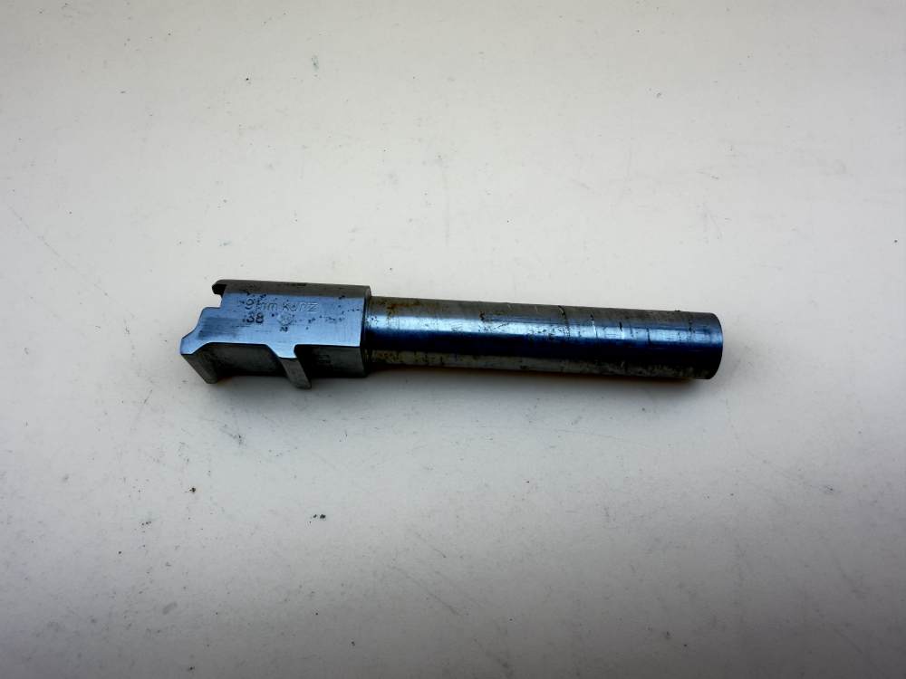Mauser HSc Commercial Slide and .380 ACP barrel. Stripped. -img-4