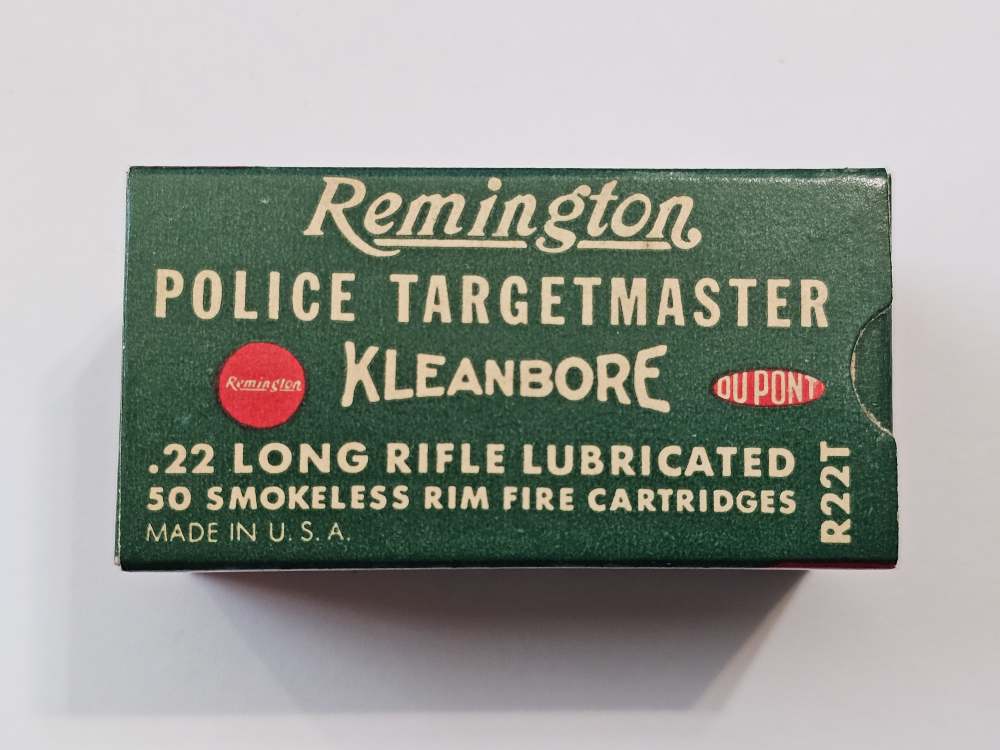 Vintage Remington Police Targetmaster Kleanbore 22 Long Rifle -img-0