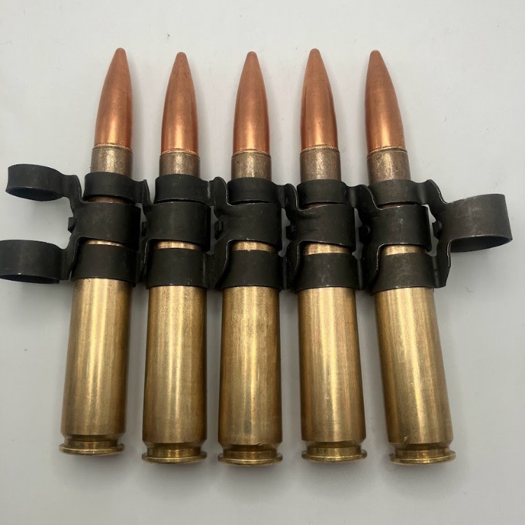 50 BMG Machine Gun Belt DUMMY Rounds 100rd Belt -img-1
