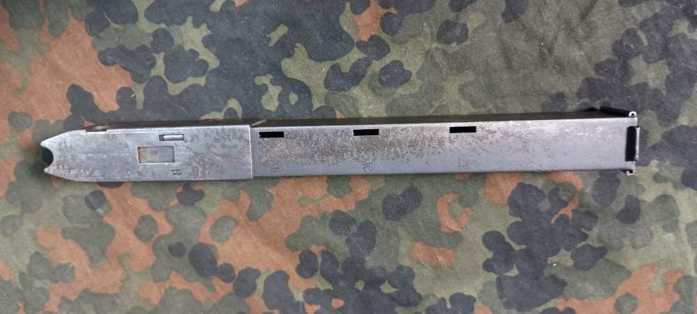 German MP-28 32rd 9mm magazine Schmeisser patent German MP28 WWII-img-1