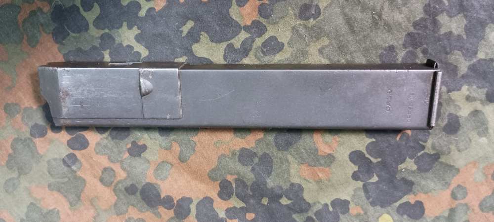 German MP-28 32rd 9mm magazine Schmeisser patent German MP28 WWII-img-0