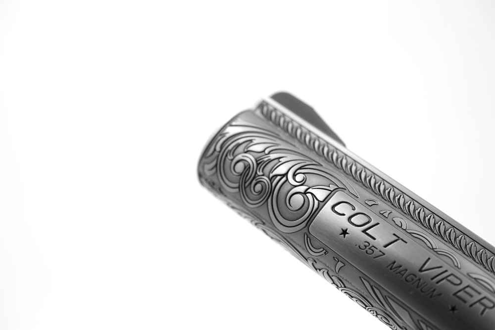 Unique Custom Engraved Rare Collectible Stunning Colt Viper 357 MAG 4.25"-img-34