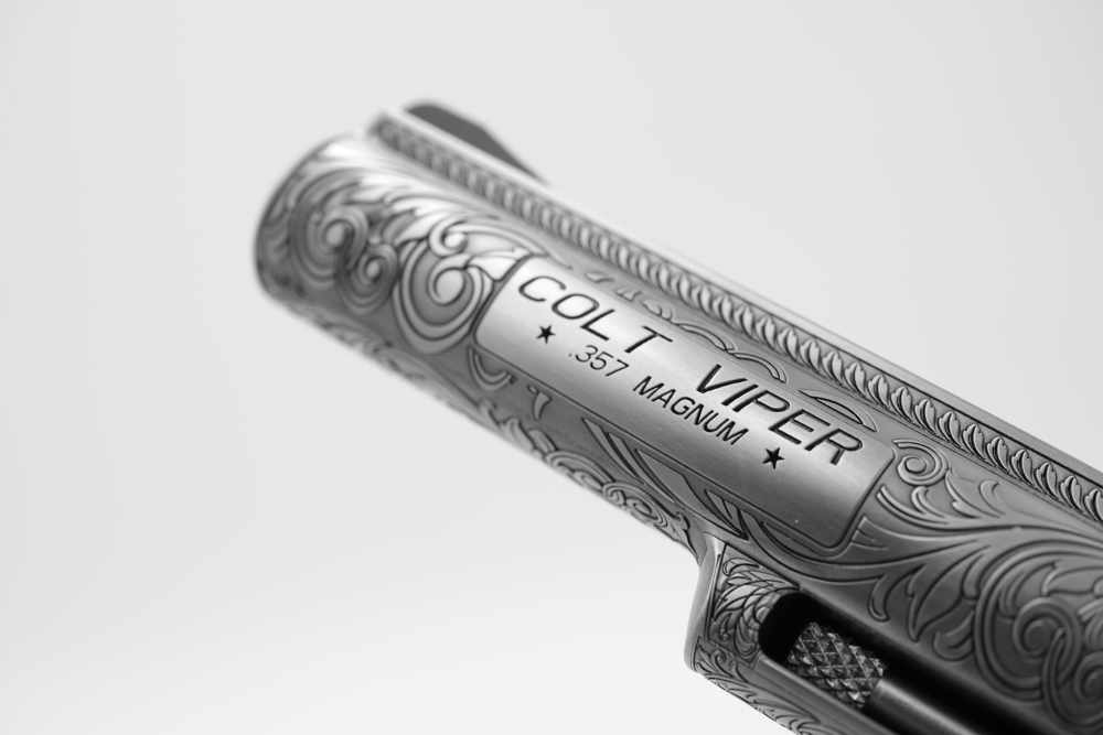 Unique Custom Engraved Rare Collectible Stunning Colt Viper 357 MAG 4.25"-img-33