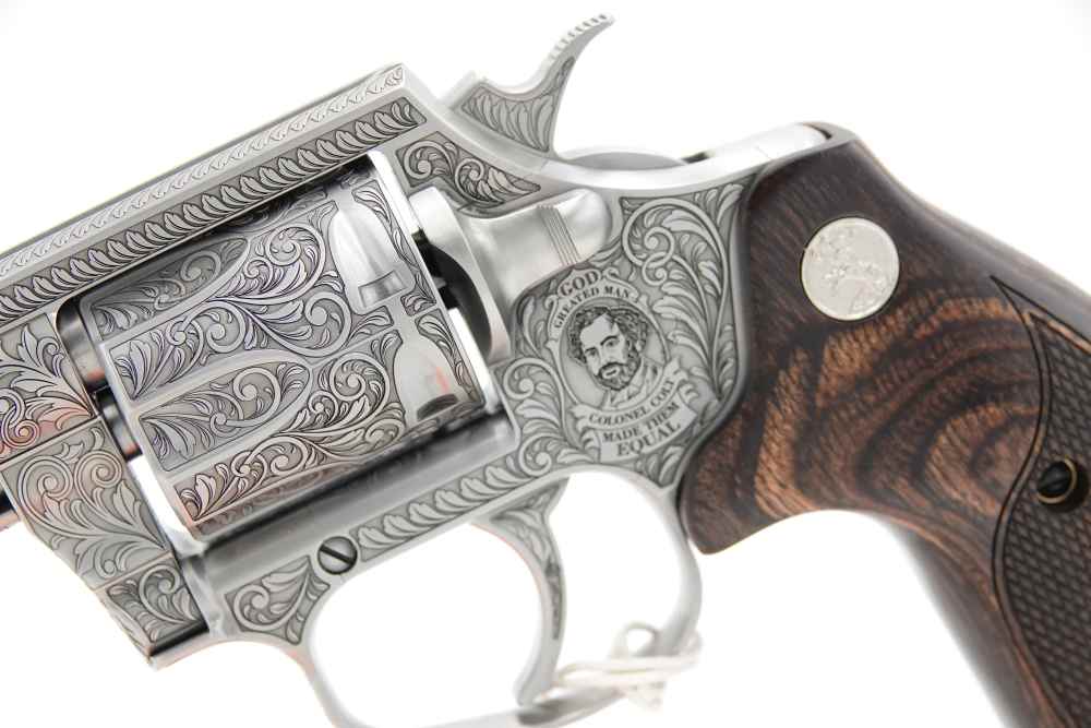Unique Custom Engraved Rare Collectible Stunning Colt Viper 357 MAG 4.25"-img-6
