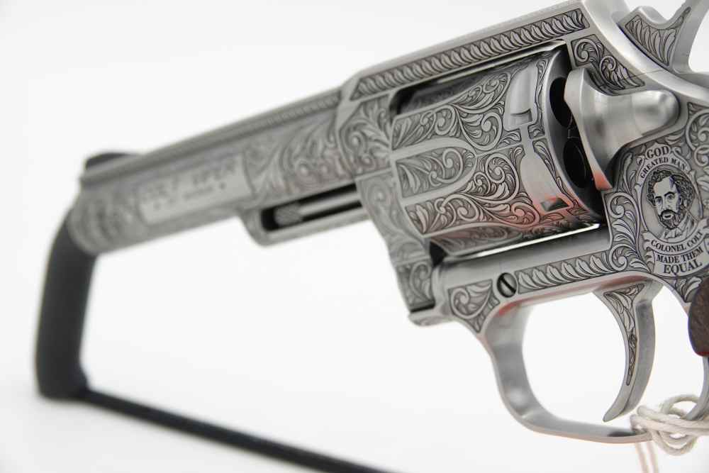Unique Custom Engraved Rare Collectible Stunning Colt Viper 357 MAG 4.25"-img-9