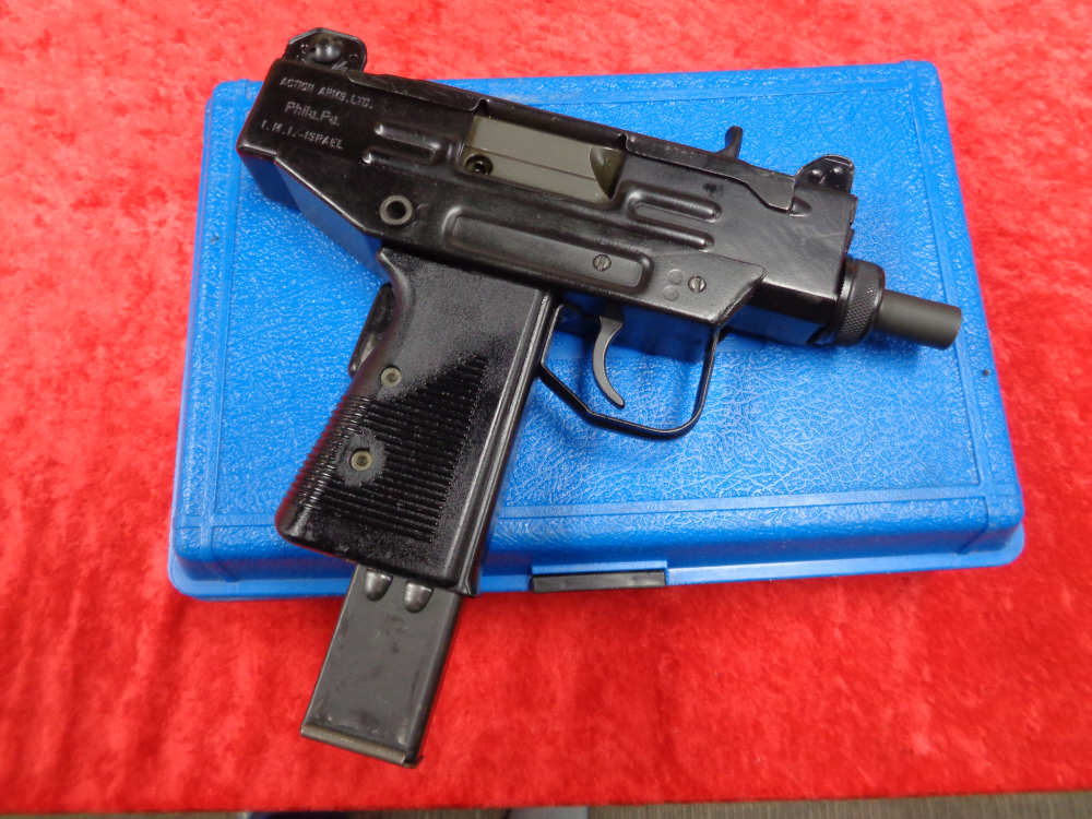 1986 IMI UZI 9mm Action Arms Micro Semi Auto PRE BAN PREBAN Pistol WE TRADE-img-24