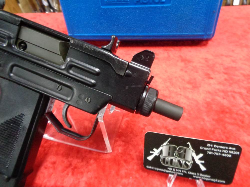 1986 IMI UZI 9mm Action Arms Micro Semi Auto PRE BAN PREBAN Pistol WE TRADE-img-3