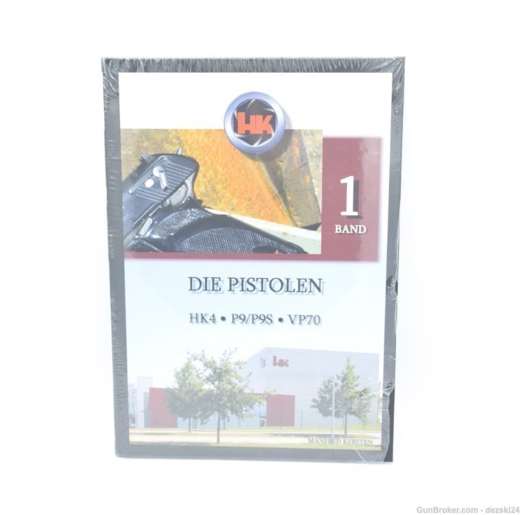 HECKLER & KOCH HK BOOK "DIE PISTOLEN" HK4 P9/P9S VP70 HISTORY BOOK BAND 1-img-0