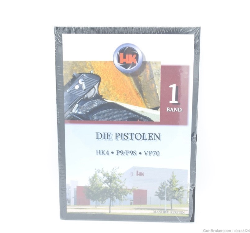 HECKLER & KOCH HK BOOK "DIE PISTOLEN" HK4 P9/P9S VP70 HISTORY BOOK BAND 1-img-1