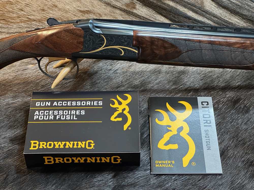 BROWNING CITORI GRAN LIGHTNING 410 BORE 28" BARRELS, ENGRAVED-img-21