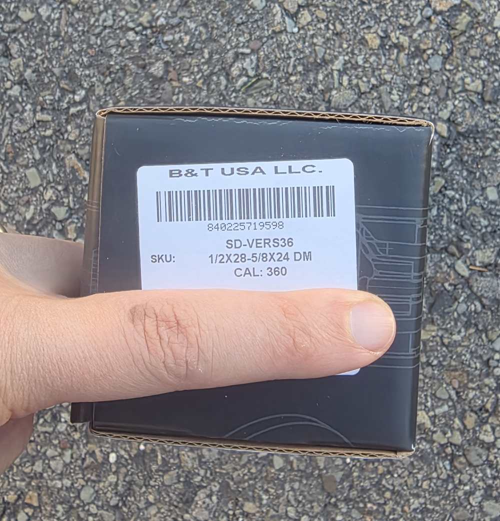 B&T VERS36-XM Ti SD-VERS36, .30 Cal, 9mm and 5.56 Moduler Suppressor-img-4