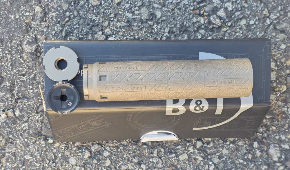 B&T VERS36-XM Ti SD-VERS36, .30 Cal, 9mm and 5.56 Moduler Suppressor-img-0