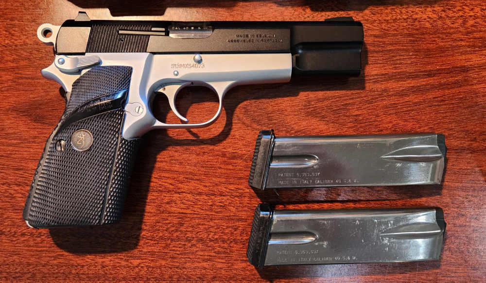 Browning Hi-Power Practical .40 S&W • 98% • Box/Papers • 2 Mags • Belgium -img-0