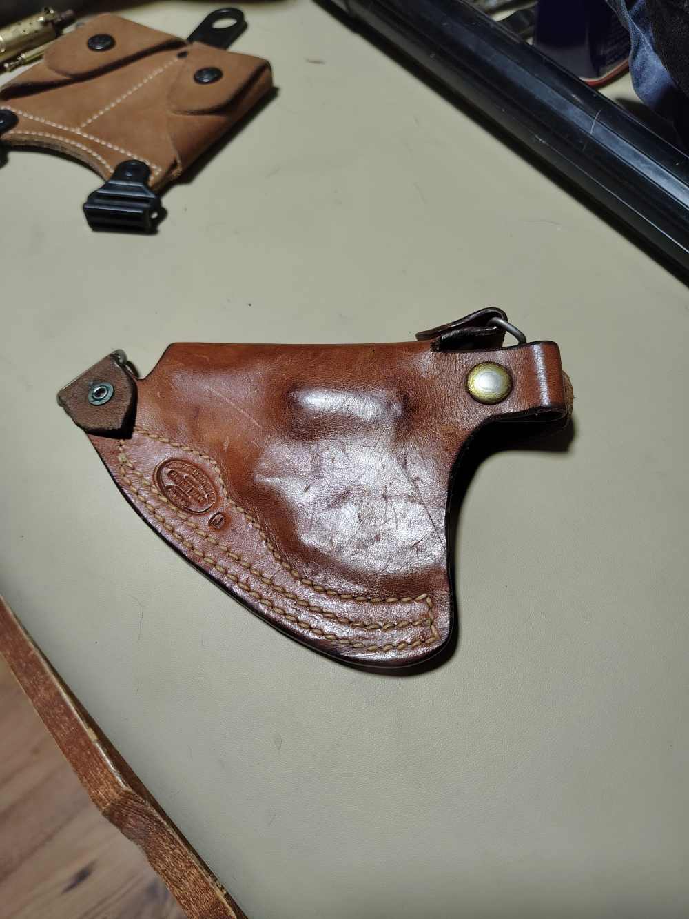 Vintage JackAss Leather Shoulder holster J frame-img-0