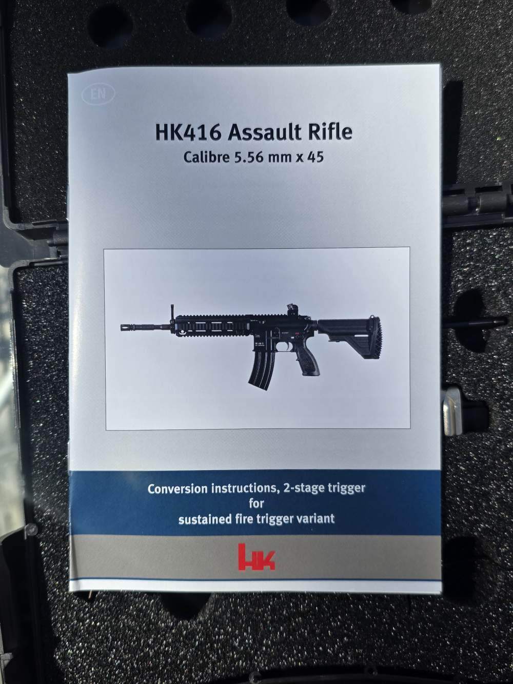 H&K HK416 Full Auto Factory 2 - Stage Match Trigger - Heckler & Koch-img-9