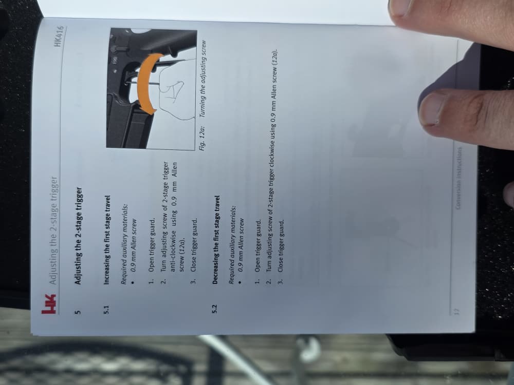 H&K HK416 Full Auto Factory 2 - Stage Match Trigger - Heckler & Koch-img-14