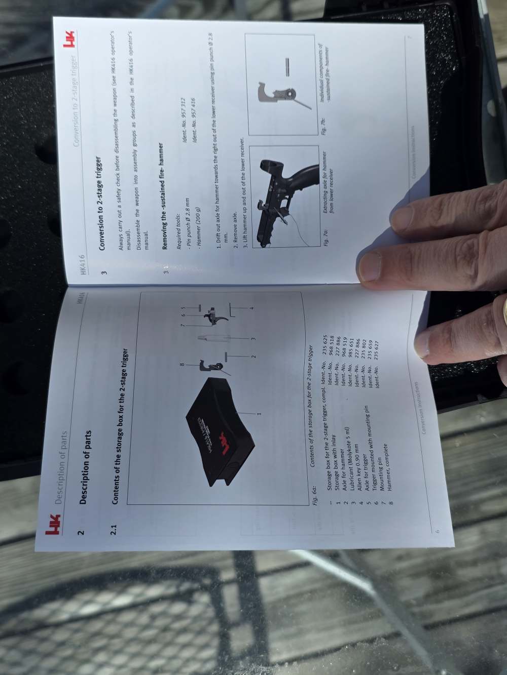 H&K HK416 Full Auto Factory 2 - Stage Match Trigger - Heckler & Koch-img-11