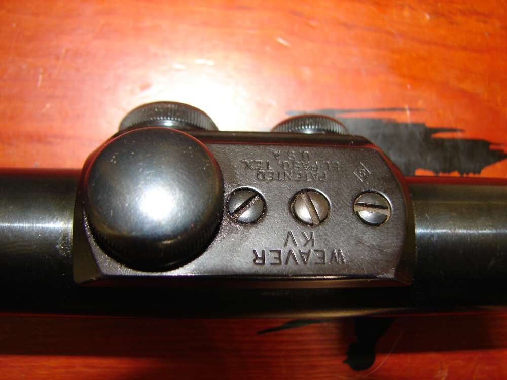 WEAVER KV RIFLE SCOPE 2 3/4X TO 5X VARIABLE MADE IN EL PASO TEX USA VINTAGE-img-3