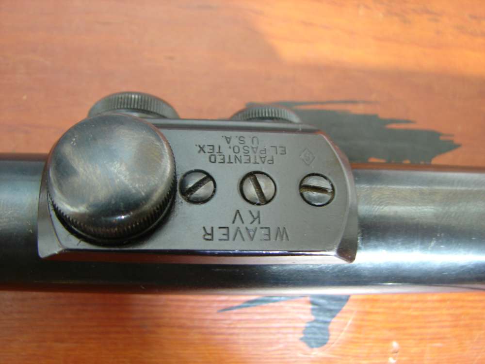 WEAVER KV RIFLE SCOPE 2 3/4X TO 5X VARIABLE MADE IN EL PASO TEX USA VINTAGE-img-4