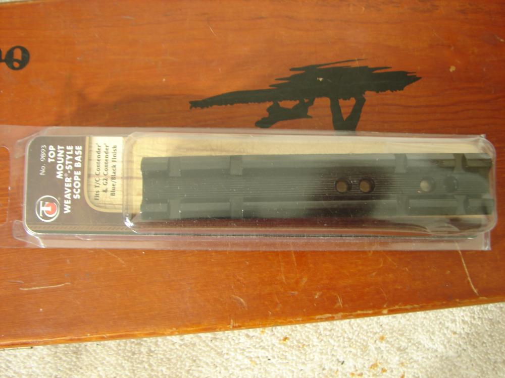 T/C TOP MOUNT WEAVER STYLE SCOPE BASE FOR T/C CONTENDER & G2 CONTENDER NIB-img-0