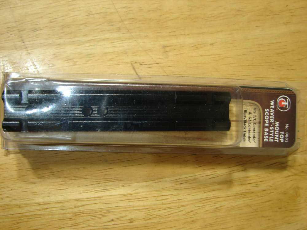 T/C TOP MOUNT WEAVER STYLE SCOPE BASE FOR T/C CONTENDER & G2 CONTENDER NIB-img-2