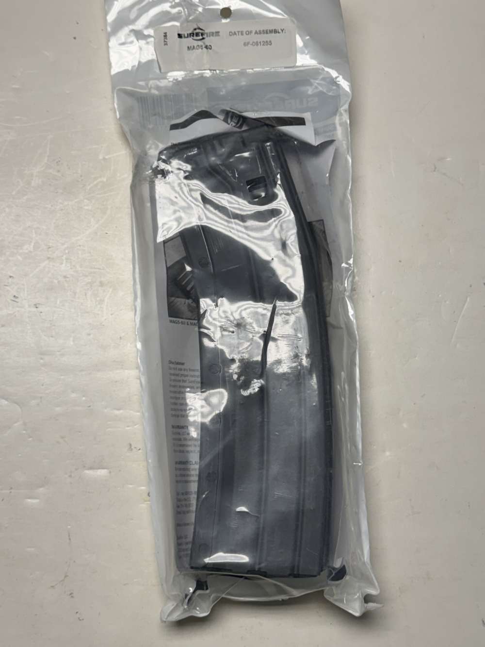 SUREFIRE 60 Round Magazine MAG5-60 for the AR Platform NOS Factory Package-img-2
