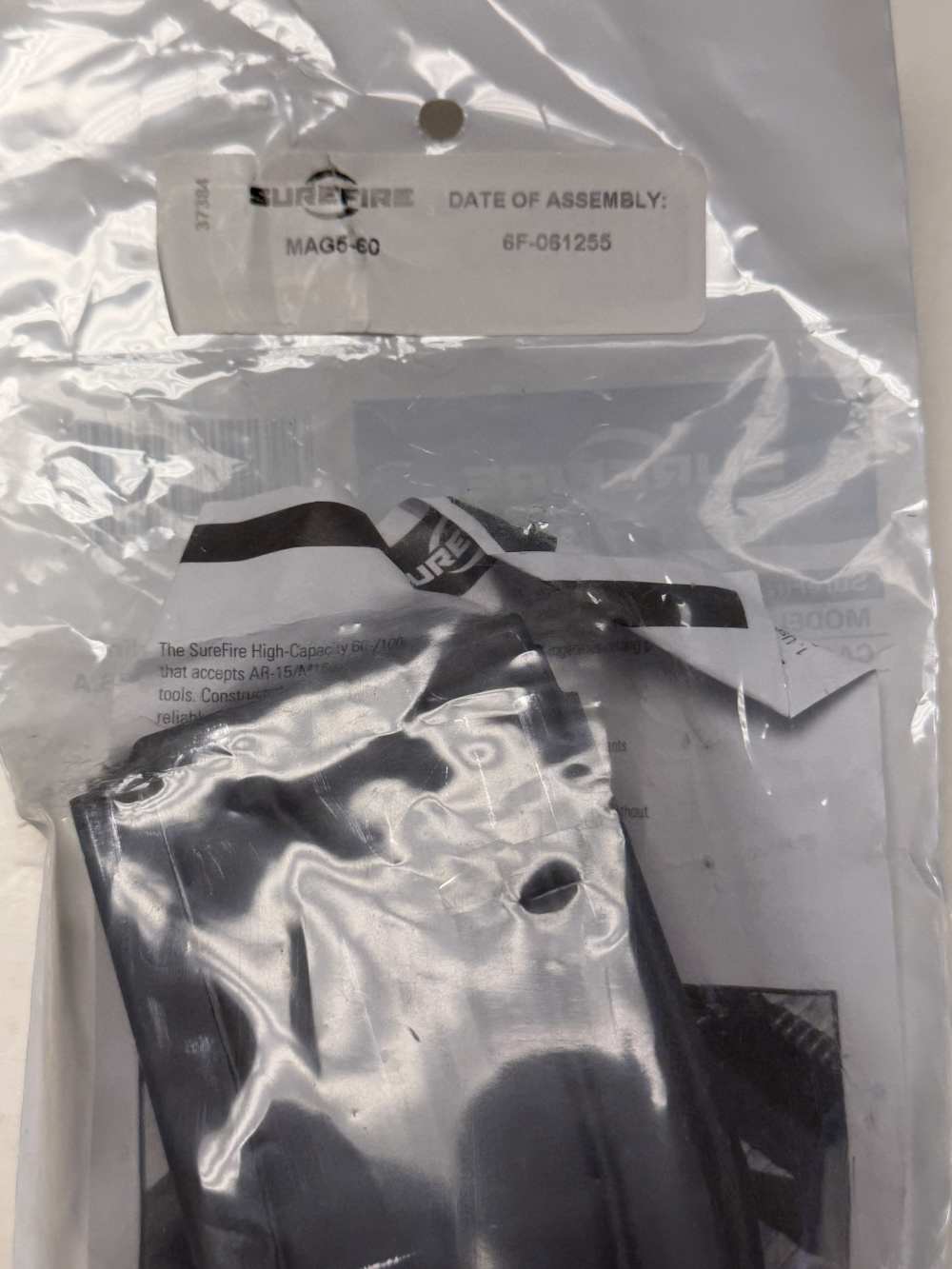 SUREFIRE 60 Round Magazine MAG5-60 for the AR Platform NOS Factory Package-img-3