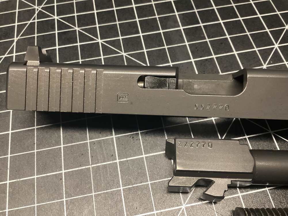 RARE GLOCK 23 TB GEN 3 COMPLETE SLIDE ASSEMBLY W/ FACTORY THREADED BARREL-img-5