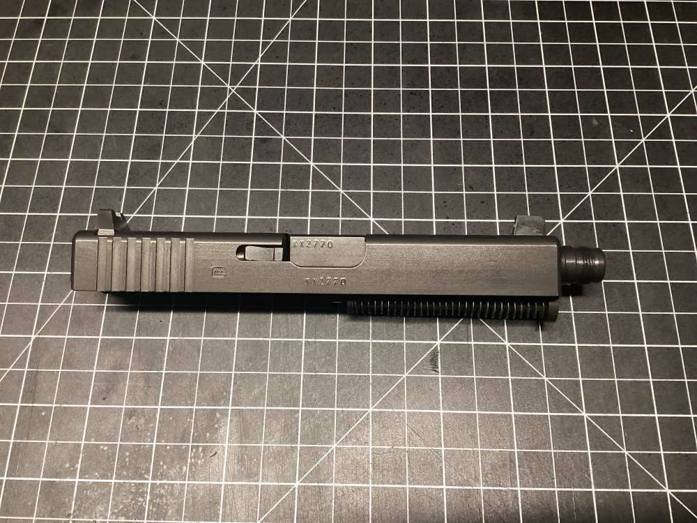 RARE GLOCK 23 TB GEN 3 COMPLETE SLIDE ASSEMBLY W/ FACTORY THREADED BARREL-img-13