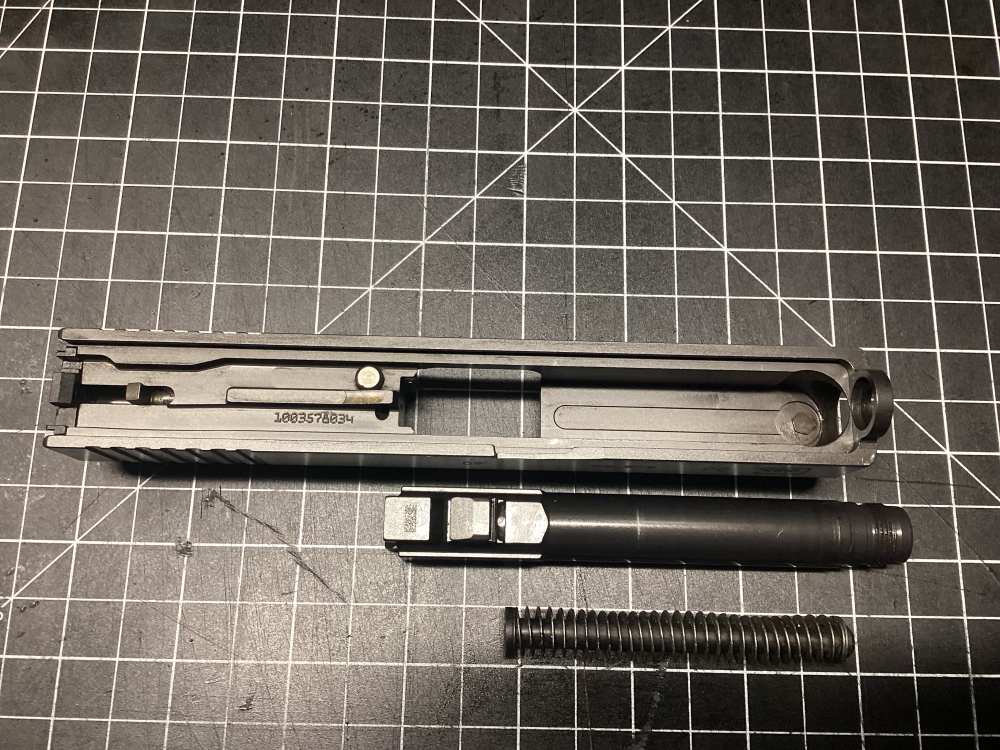 RARE GLOCK 23 TB GEN 3 COMPLETE SLIDE ASSEMBLY W/ FACTORY THREADED BARREL-img-6