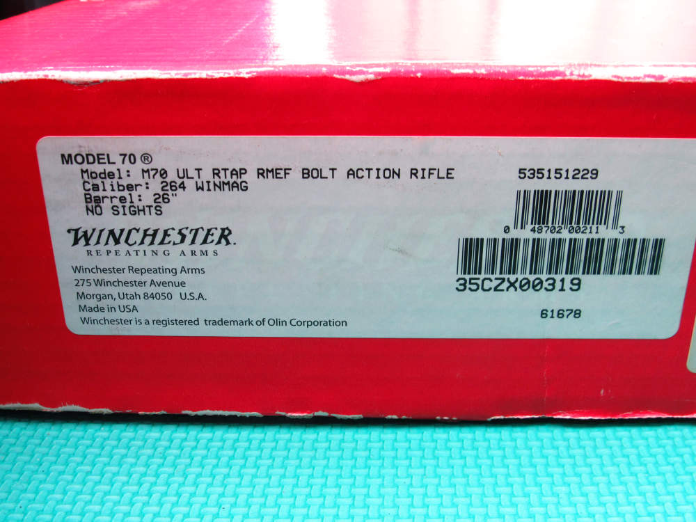 NIB Winchester Model 70 Ultimate Shadow 264 Win Mag 26” Camo Blued In Box  -img-44