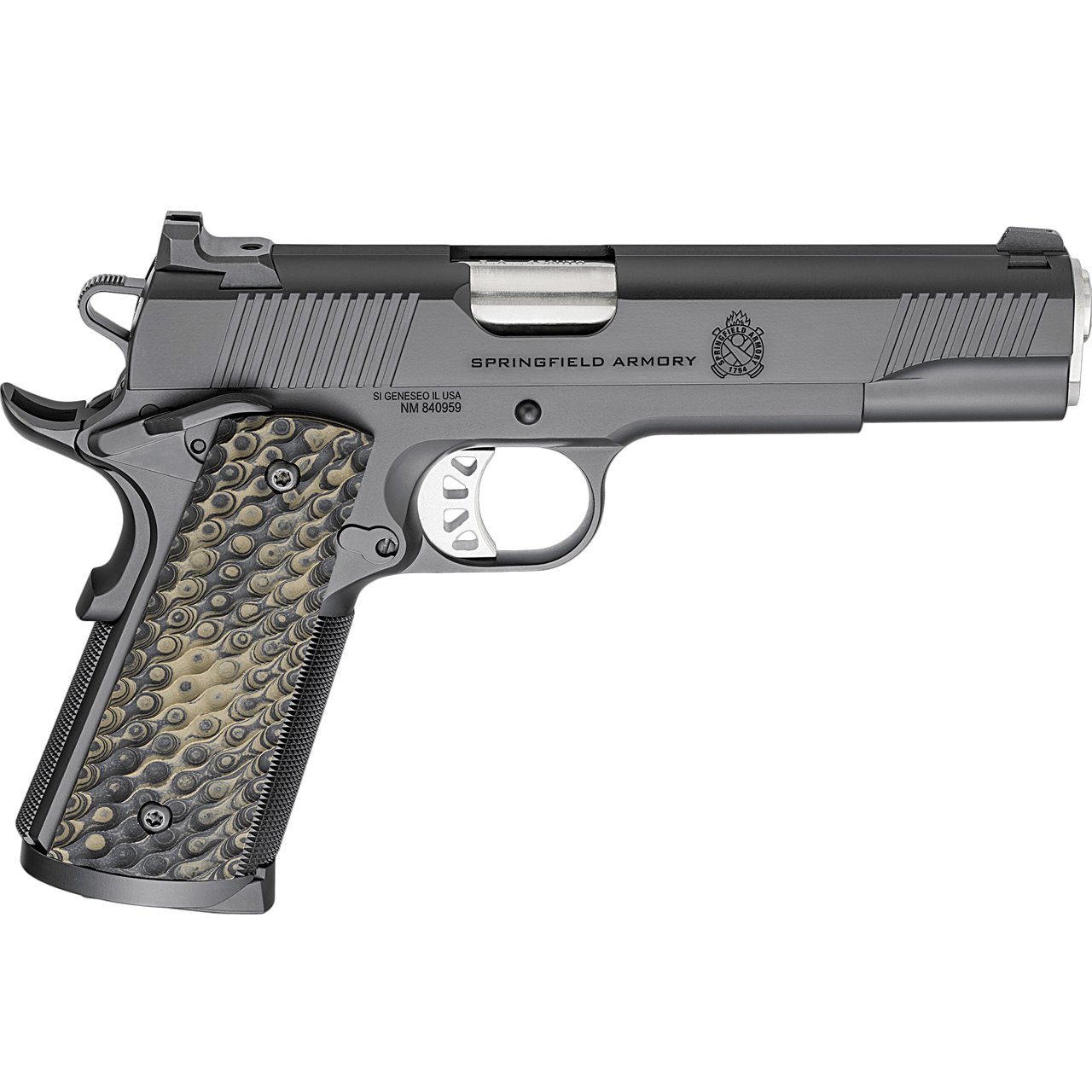 Springfield 1911 TRP Classic .45ACP Pistol 8+1 5 Match Barrel G10 Grip PC91-img-0