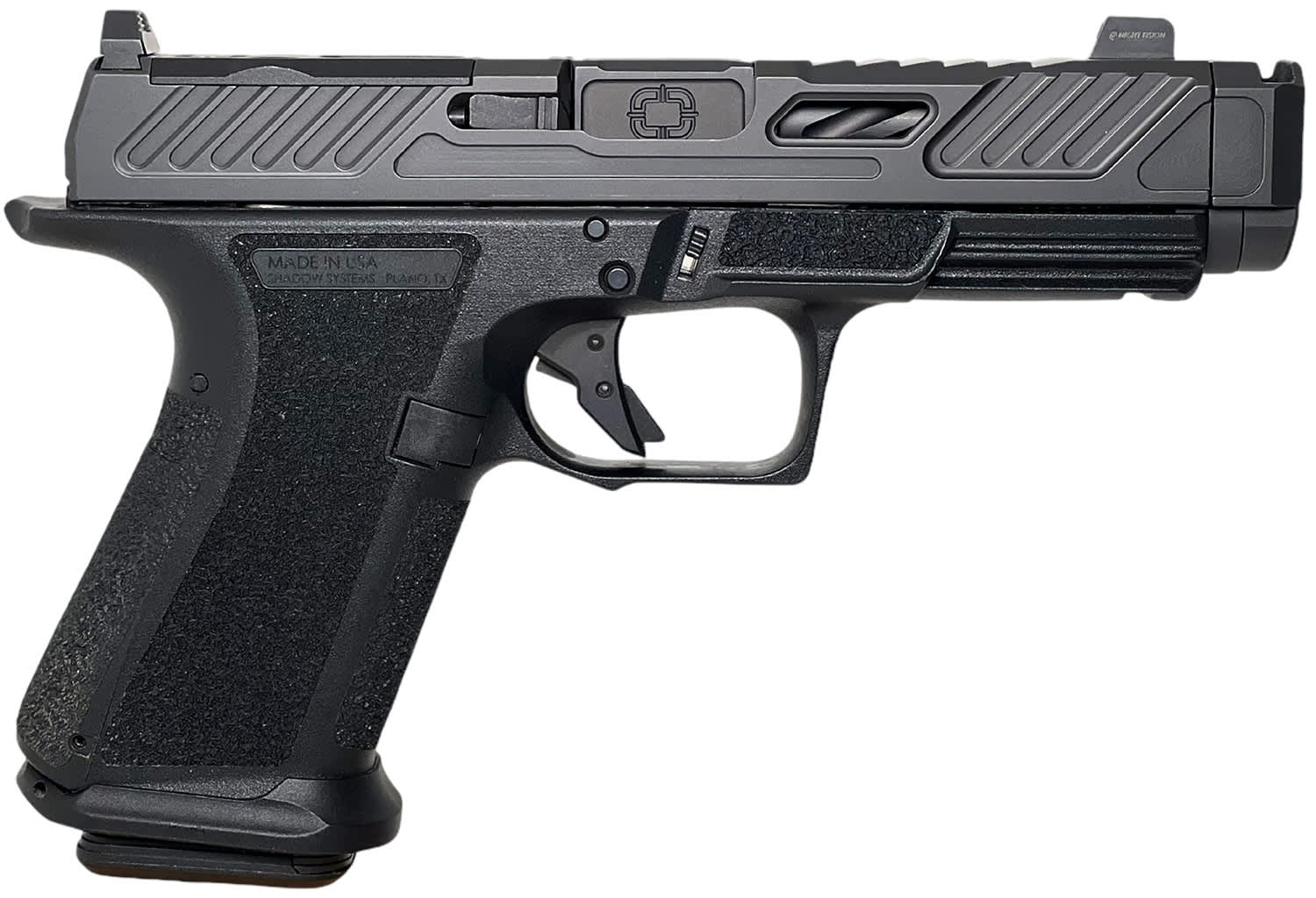 Shadow Systems MR920P 9mm 10+1 4.25 Match Barrel SS Slide Syn Frame Compens-img-0