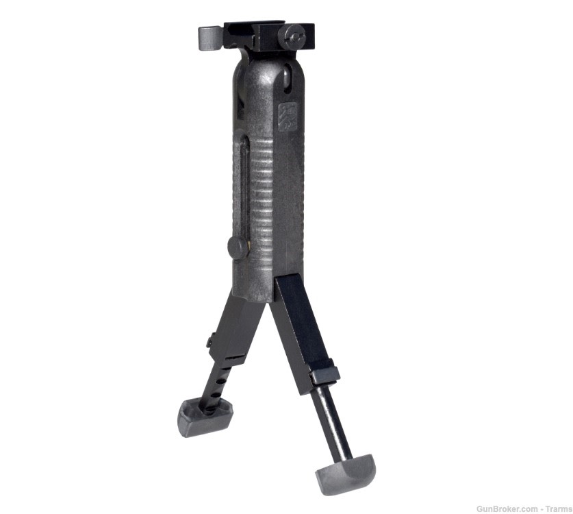 Presma 5-Position Foldable Foregrip with Extendable Bipod Legs – Picatinny -img-0
