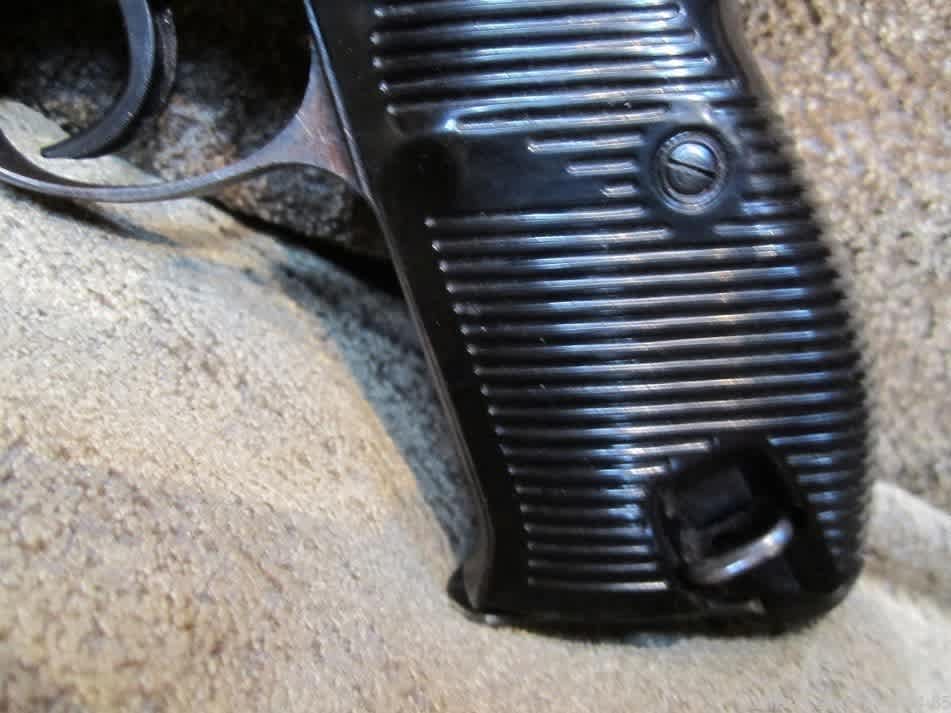 1944 WWII P38 Full Rig Marked BYF44 with Two Original Magazines and Holster-img-8