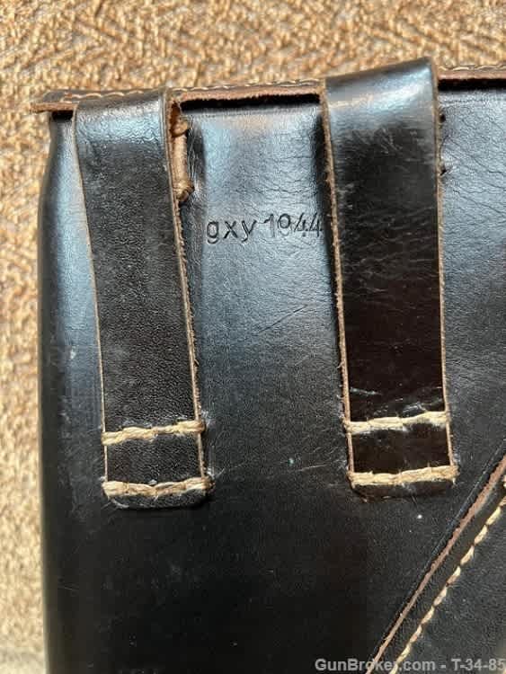 1944 WWII P38 Full Rig Marked BYF44 with Two Original Magazines and Holster-img-29