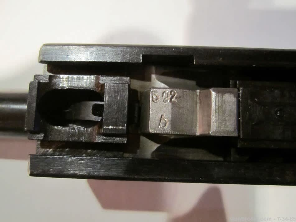 1944 WWII P38 Full Rig Marked BYF44 with Two Original Magazines and Holster-img-18