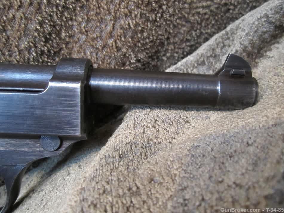 1944 WWII P38 Full Rig Marked BYF44 with Two Original Magazines and Holster-img-2