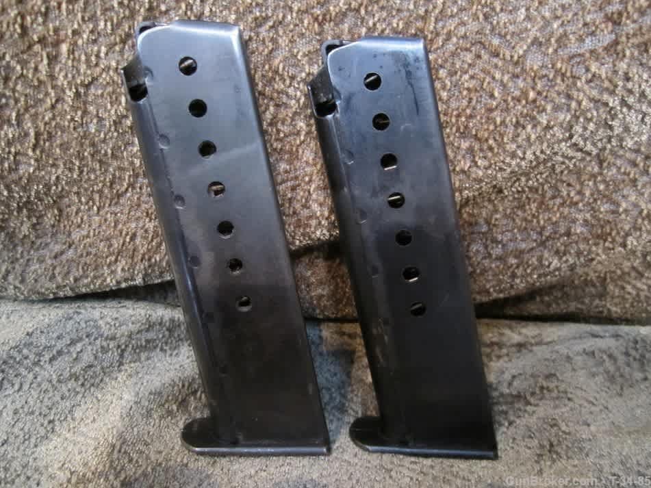 1944 WWII P38 Full Rig Marked BYF44 with Two Original Magazines and Holster-img-19