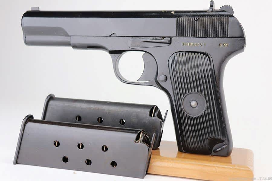 Mint Chicom Tokarev Type 54 Full Rig with Two Matching Magazines-img-1