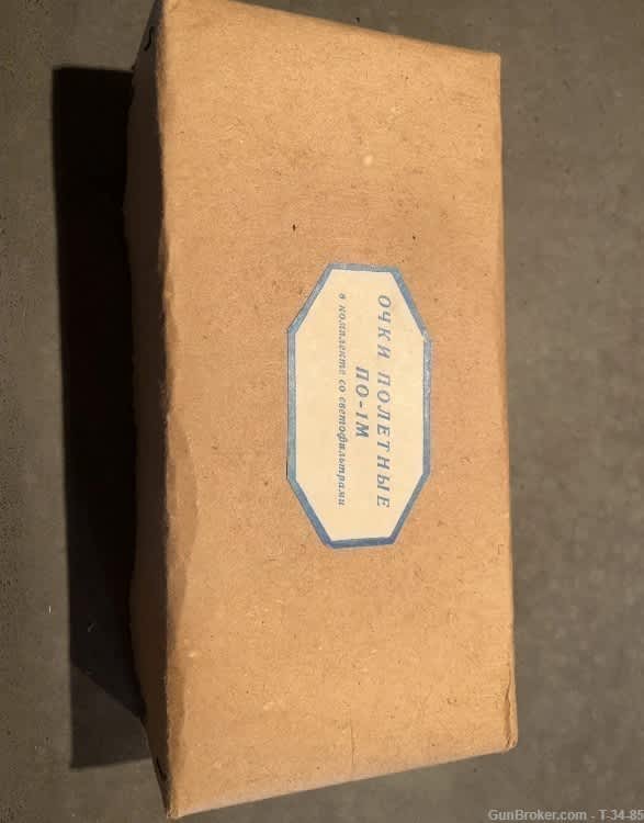 Unissued Soviet Era Flight Goggles-img-1