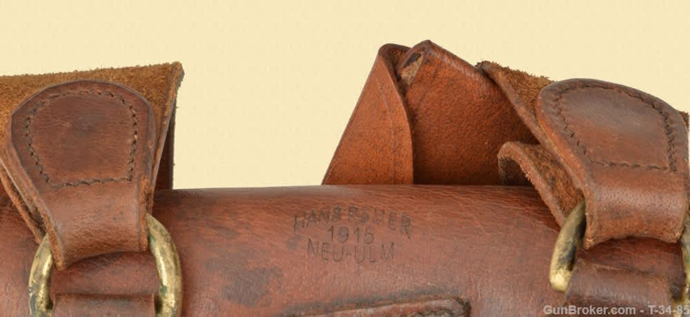 Unissued 1915 German Imperial Army C96 Mauser with Original Leather Holster-img-20