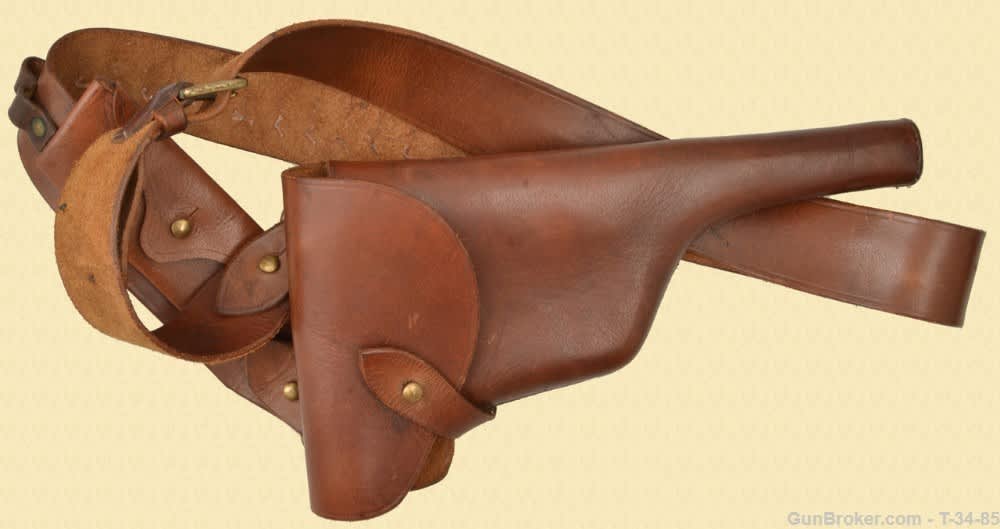 Unissued 1915 German Imperial Army C96 Mauser with Original Leather Holster-img-16
