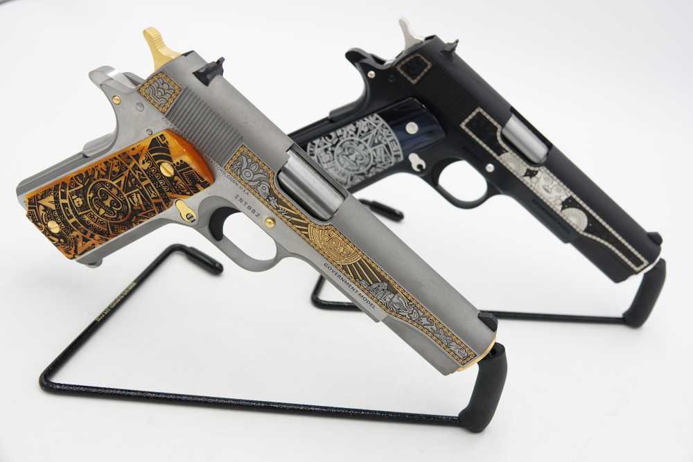  TALO DISTRIBUTORS Incan Series Colt 1911 38 Super Complete SET PAIR!-img-8